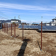 フェンス設置